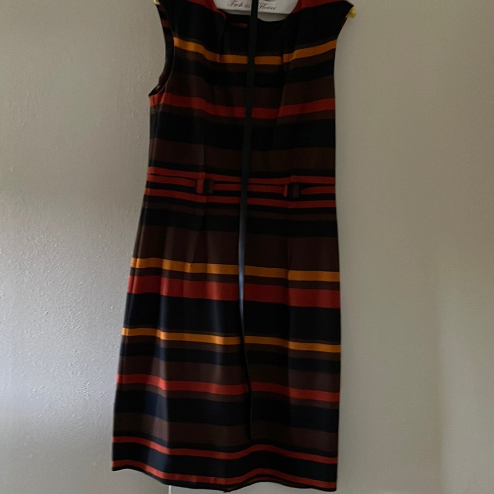 Emma & Michele multi colored stripe dress